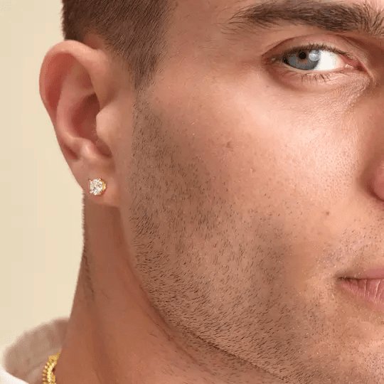 JAXXON Classic Stud Earrings &ndash; Gold