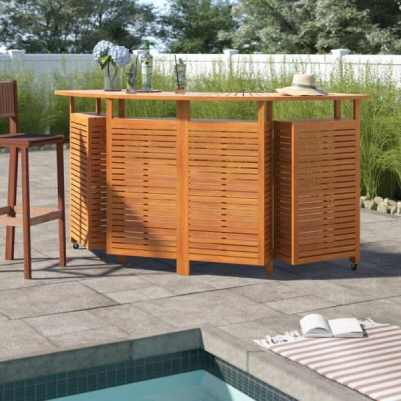 Wayfair Joaquin Patio Folding Bar Table Review